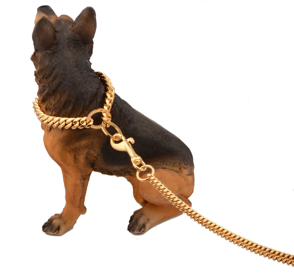 Chic Gold Stainless Dog Chain