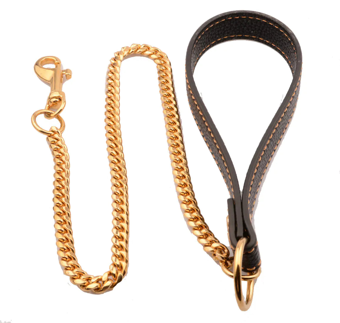 Chic Gold Stainless Dog Chain
