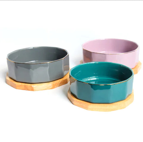 Ceramic Non-Slip Cat Bowl for Pets